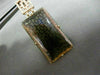 ESTATE .76CT DIAMOND & SMOKY TOPAZ 18KT ROSE GOLD 3D ELONGATED HANGING EARRINGS