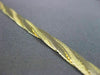 ESTATE WIDE 14KT YELLOW GOLD ITALIAN DOUBLE ROPE DIAMOND CUT BRACELET #23316