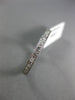 ESTATE .85CT DIAMOND 14KT WHITE GOLD FILIGREE ETERNITY ANNIVERSARY RING #16121
