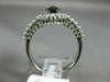 LARGE 1.08CT DIAMOND & AAA MARQUISE SAPPHIRE 14K WHITE GOLD HALO ENGAGEMENT RING