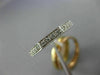 ESTATE WIDE .45CT DIAMOND 14KT WHITE YELLOW ROSE GOLD 3D HEXAGON STACKABLE RING