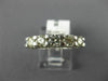 ESTATE 1.93CT DIAMOND 18K WHITE GOLD 3D FIVE STONE DOUBLE SIDED ANNIVERSARY RING