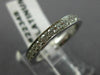 ESTATE .60CT DIAMOND CLASSIC PLATINUM ETERNITY ANNIVERSARY RING E/F VVS #22348
