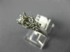 .45CT DIAMOND 14KT WHITE GOLD 3D 3 STONE ROUND SEMI MOUNT ENGAGEMENT RING #18327