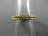 ESTATE .36CT DIAMOND 18KT YELLOW & ROSE GOLD SEMI ETERNITY DOUBLE STACKABLE RING