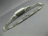 ANTIQUE LONGINES 3.44CT DIAMOND & SAPPHIRE PLATINUM & 14K WHITE GOLD WATCH 25285