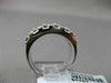 ESTATE WIDE 1.24CT BAGUETTE & ROUND DIAMOND 18KT WHITE GOLD ANNIVERSARY RING
