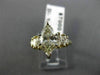 ESTATE 1.85CT MARQUISE CUT DIAMOND 14KT WHITE GOLD 3D GRADUATING ENGAGEMENT RING