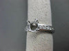 ESTATE .55CT DIAMOND 14KT WHITE GOLD LUCIDA SEMI MOUNT ENGAGEMENT RING #18223
