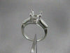 ANTIQUE .40CT DIAMOND SOLITAIRE 14KT W GOLD ENGAGEMENT SEMI MOUNT RING #19967