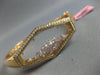 LARGE 3.06CT DIAMOND 18KT ROSE GOLD 3D HEXAGON FLOATING FUN CUFF BANGLE BRACELET