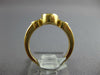 1.15CT DIAMOND & TANZANITE 14K YELLOW GOLD CLASSIC 3 STONE BEZEL ENGAGEMENT RING