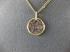 ESTATE 1.54CT MULTI COLOR FANCY DIAMOND 14KT YELLOW GOLD 3D BY THE YARD PENDANT