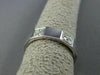 ESTATE .22CT DIAMOND 18K WHITE GOLD 3D SQUARE SEMI ETERNITY 4 STONE WEDDING RING