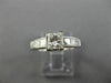 ESTATE EGL 1.70CT PRINCESS DIAMOND 14K WHITE GOLD CLASSIC ENGAGEMENT RING #25520