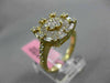 ESTATE 1.36CT ROUND & BAGUETTE DIAMOND 18KT YELLOW GOLD FRIENDSHIP PROMISE RING