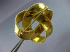 ESTATE LARGE TIFFANY & CO. .52CT DIAMOND 18KT YELLOW GOLD KNOT BOW BROOCH #2559