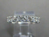 ESTATE 1CTW DIAMOND 18K WHITE GOLD FILIGREE WEDDING ANNIVERSARY RING FVVS #21534