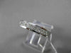 ESTATE .75CT DIAMOND 14KT WHITE GOLD PRINCESS CUT CHANNEL ANNIVERSARY RING