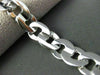 ESTATE WIDE 14KT WHITE GOLD SOLID HANDCRAFTED ITALIAN CLASSIC BRACELET #22778
