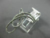 ESTATE LARGE .37CT DIAMOND 14KT WHITE GOLD 3D INFINITY LOVE KNOT LOVE FUN RING