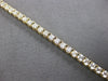 ESTATE 3.06CT DIAMOND 14KT YELLOW GOLD 3D 2.5MM CLASSIC TENNIS BRACELET