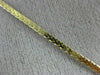 ANTIQUE 1.15CT ROUND & BAGUETTE DIAMOND 14KT YELLOW GOLD TWIST NECKLACE #21580