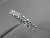 ESTATE 1.40CT DIAMOND 14KT WHITE GOLD LUCIDA 7 STONE ANNIVERSARY RING 4mm #18608