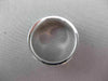 ESTATE WIDE 14KT WHITE GOLD SOLID BRICK DESIGN MENS WEDDING BAND RING 7mm #23144