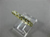 ESTATE .46CT DIAMOND 14KT YELLOW GOLD 3D BEZEL ETERNITY WEDDING ANNIVERSARY RING