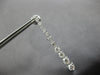 EXTRA LARGE 3.53CT DIAMOND 14KT WHITE GOLD 3D GRADUATING JOURNEY EARRINGS 28178