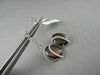 ESTATE OVAL 13.75CT AAA SMOKEY TOPAZ & DIAMOND 18KT W HITE GOLD DROP EARRINGS!!!