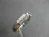 ESTATE 1.18CT DIAMOND 14KT W  PRINCESS INVISIBLE SEMI MOUNT ENGAGEMENT RING #430