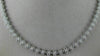 3.10CT DIAMOND 18KT WHITE GOLD 3D 4 LEAF CLOVER FLOWER ETERNITY TENNIS NECKLACE