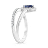.80CT DIAMOND AAA SAPPHIRE 14K WHITE GOLD PEAR SHAPE ENGAGEMENT WEDDING RING SET
