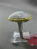 ESTATE MASSIVE 1.78CT DIAMOND 18KT WHITE & YELLOW GOLD 3D PUFF HEART LOVE RING