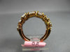 ESTATE WIDE 3.81CT PINK DIAMOND 18KT ROSE GOLD 3D MULTI SHAPE ANNIVERSARY RING