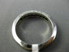 ESTATE .94CT ROUND & PRINCESS DIAMOND 14KT WHITE GOLD 3D ANNIVERSARY RING #1176