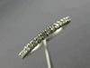 ESTATE .22CT DIAMOND 14K WHITE GOLD SHARE PRONG WEDDING ANNIVERSARY RING #19780