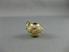 ANTIQUE 14KT YELLOW GOLD FILIGREE STRIKING BEAR JAR PENDANT ONE OF A KIND #22534