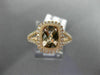 WIDE 1.51CT DIAMOND & AAA MORGANITE 14KT ROSE GOLD HALO FILIGREE ENGAGEMENT RING