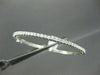 ESTATE NARROW 2.76CT DIAMOND 14KT WHITE GOLD ETERNITY BANGLE SIMPLY STUNNING!!