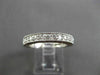ANTIQUE 2.08CT DIAMOND 14KT WHITE GOLD FILIGREE WEDDING ANNIVERSARY RING #20575