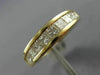 ESTATE 1.25CT PRINCESS DIAMOND 14KT YELLOW GOLD WEDDING ANNIVERSARY RING #22945