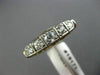 ANTIQUE 1.26CT OLD MINE DIAMOND 14KT TWO TONE GOLD CLASSIC FILIGREE RING #19171
