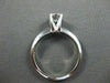 ESTATE .41CT DIAMOND PLATINUM SOLITAIRE ENGAGEMENT RING E SI JUST AMAZING #19334