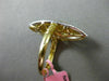 ESTATE EXTRA LARGE 1.33CT DIAMOND 18KT WHITE & YELLOW GOLD 3D MARQUISE PAVE RING