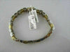 ESTATE WIDE 14K TWO TONE PRINCESS CUT DIAMOND BRACELET