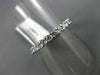ESTATE 1.43CT DIAMOND 14KT WHITE GOLD 3D ETERNITY WEDDING ANNIVERSARY RING #2094