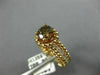 ESTATE 1.43CT CHOCOLATE FANCY DIAMOND 18KT ROSE GOLD 3D 4 PRONG ENGAGEMENT RING